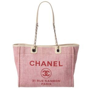 Chanel Deauville Mm Glazed Calfskin Deauville Mm (Authentic Pre-Loved)